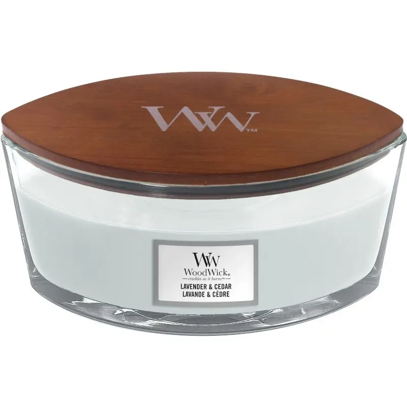 WoodWick Lavender & Cedar Ellipse Candle