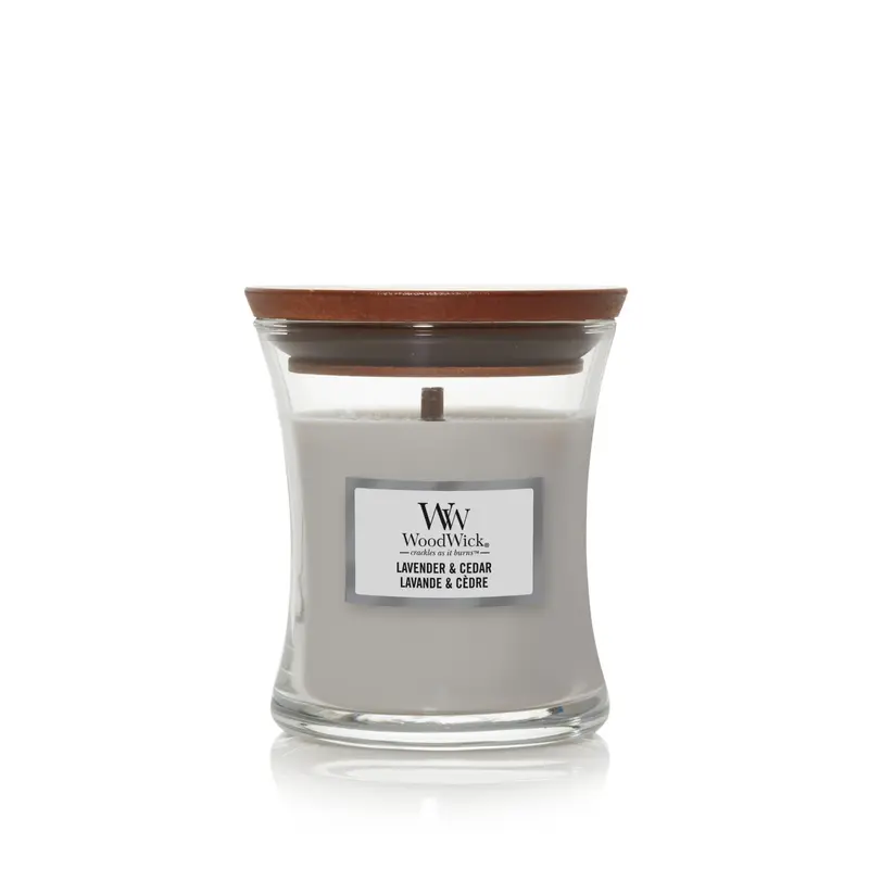 WoodWick Lavender & Cedar Mini Candle