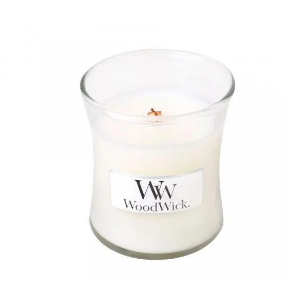 WoodWick Linen Mini Candle
