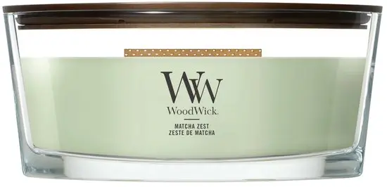WoodWick Matcha Zest Ellipse Candle