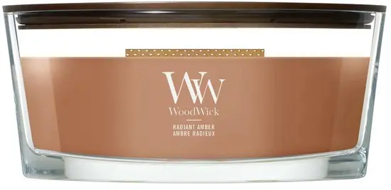 WoodWick Radiant Amber Ellipse Candle
