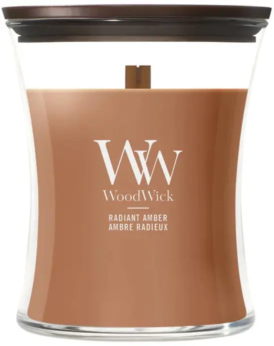 WoodWick Radiant Amber Medium Candle