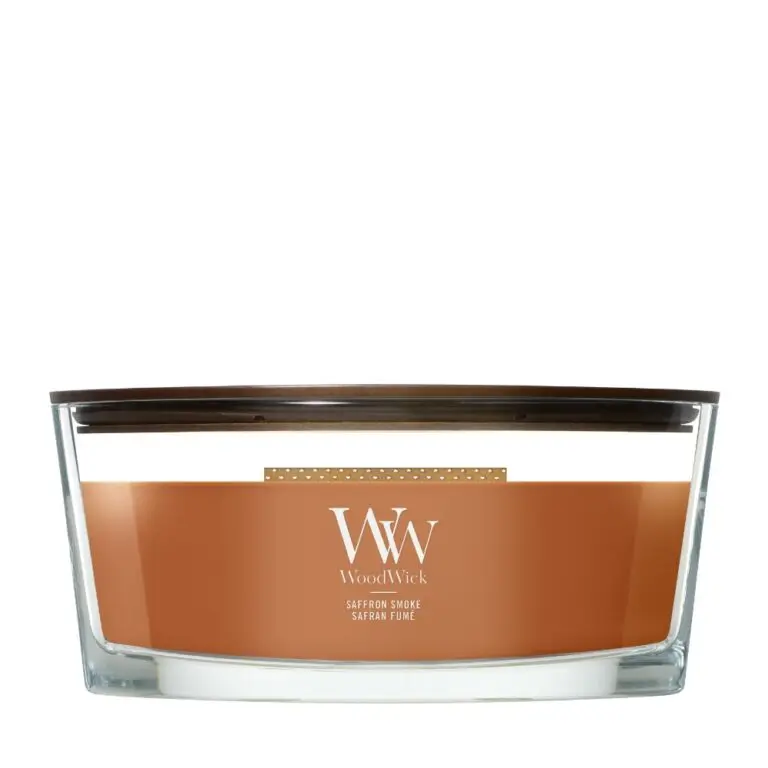 WoodWick Saffron Smoke Ellipse Candle
