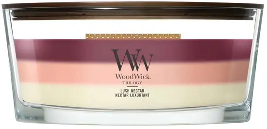 WoodWick Trilogy Lush Nectar - Ellipse