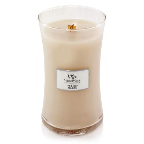 Woodwick White Honey Large