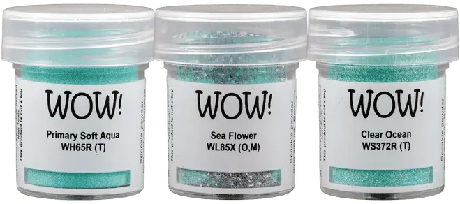 WOW! - Trio Embossing Powder Island Time