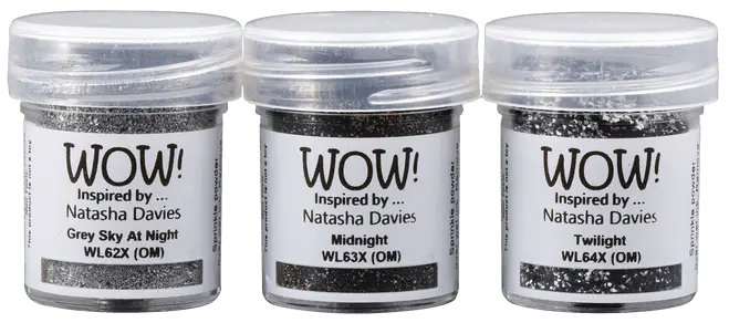 WOW! - Trio Embossing Powder Moonlight