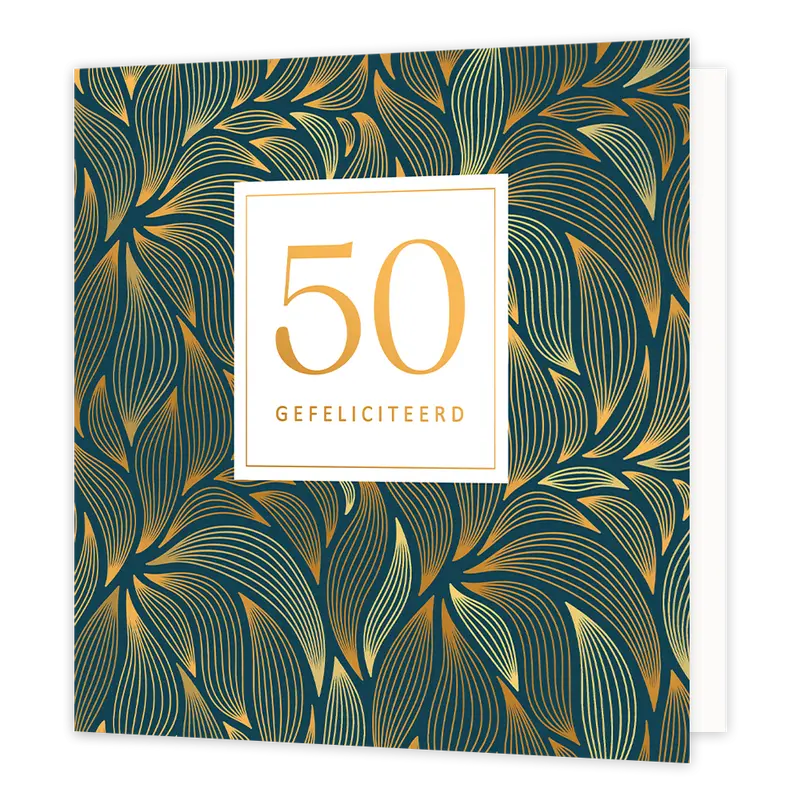 XL - 50 gefeliciteerd