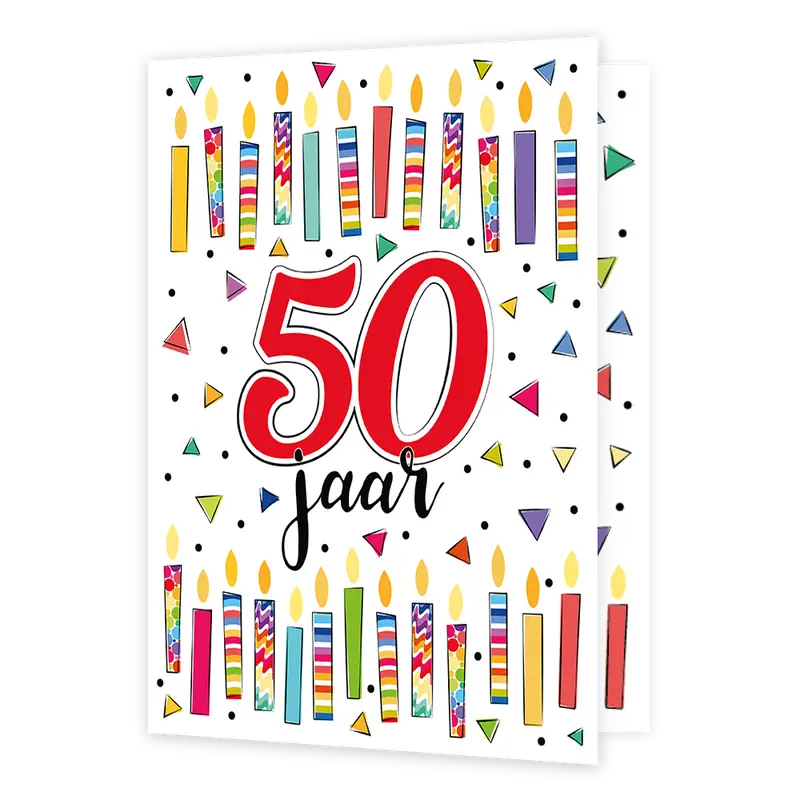 XL kaart - 50 Jaar