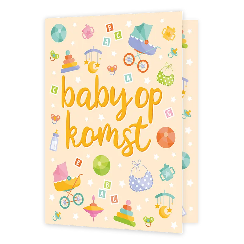 XL kaart - Baby op komst
