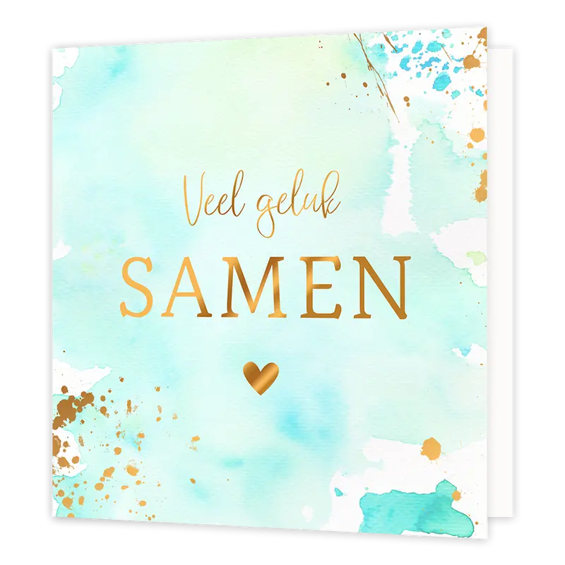 XL kaart - Veel geluk samen