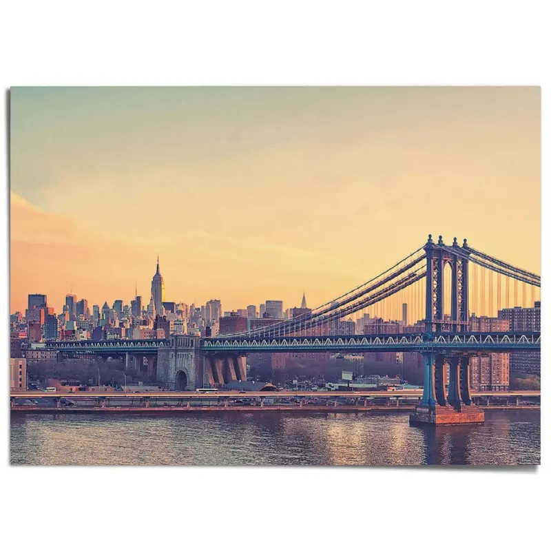 XXL Poster NY - Brooklyn Bridge 100x140