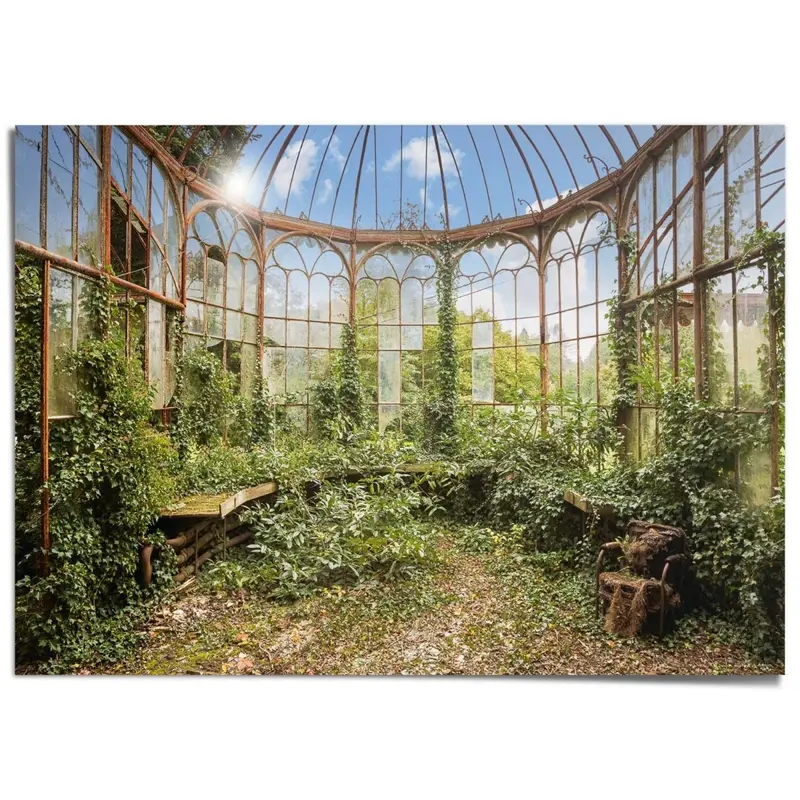 XXL Poster Tuinpaviljoen 100x140