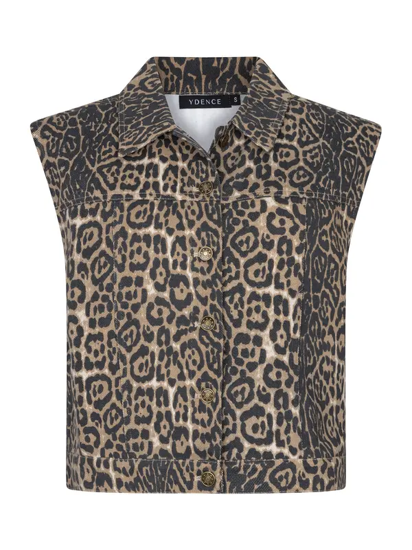 Ydence Gilet Tara - Leopard