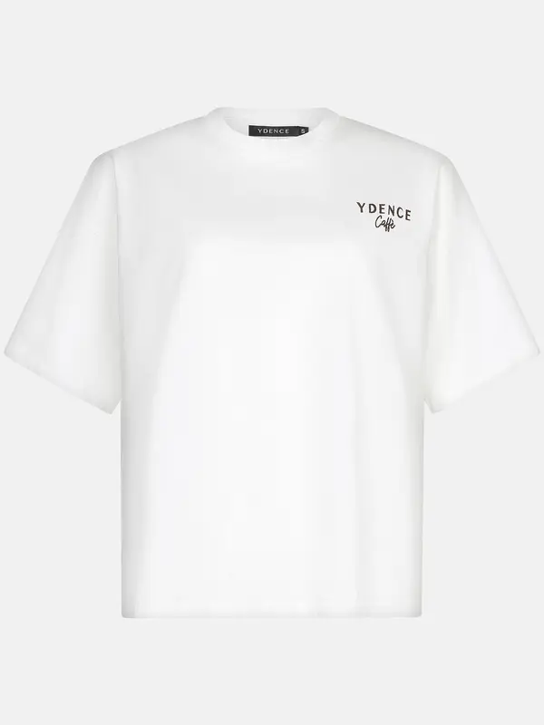 Ydence T-shirt Ydence cafe - Off white