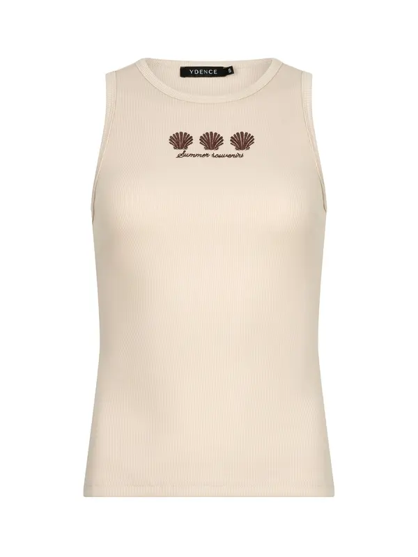 Ydence Top Sea shells - Beige