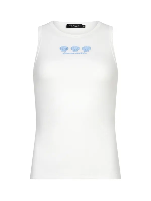 Ydence Top Sea shells - Off-white