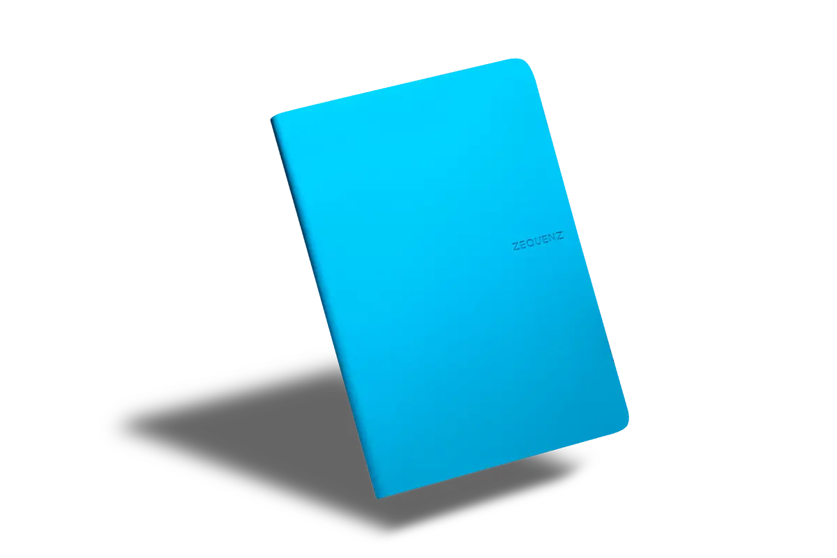 Zequenz 360⁰ Notebook A5 Ocean Blue Line