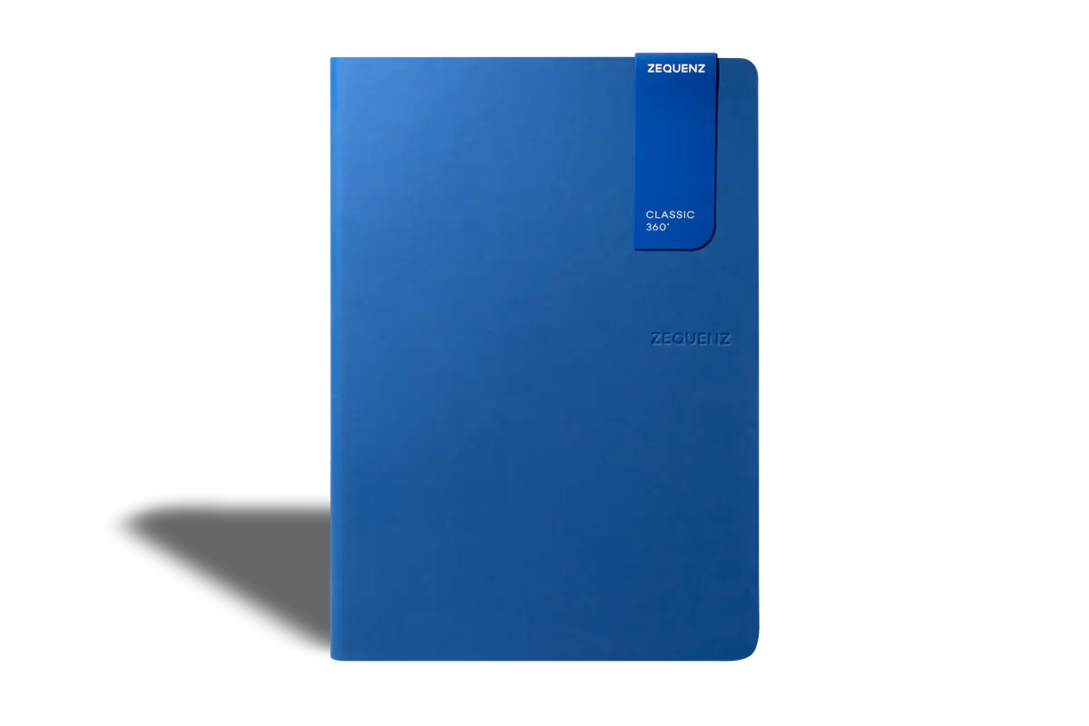 Zequenz 360⁰ Notebook A5 Royal Blue Line