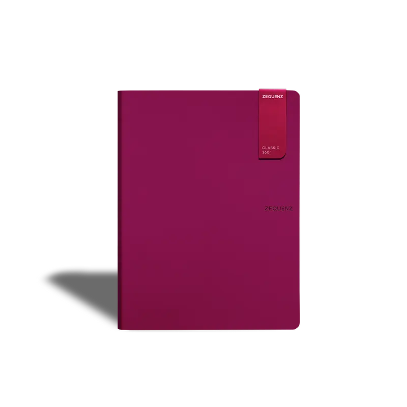 Zequenz 360⁰ Notebook B5 Berry Line