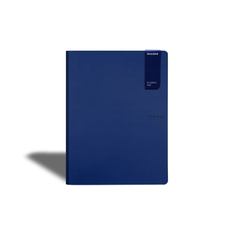 Zequenz 360⁰ Notebook B5 Dark Navy Plain