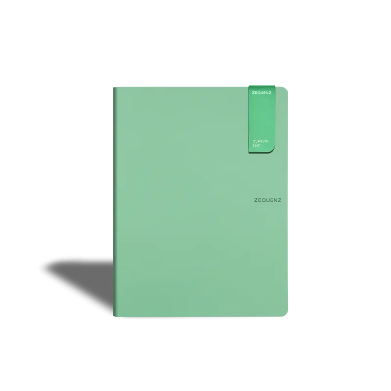 Zequenz 360⁰ Notebook B5 Fern Green Plain