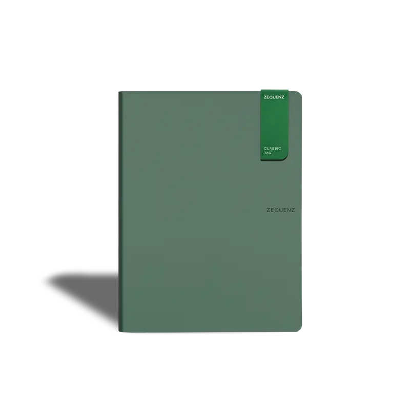 Zequenz 360⁰ Notebook B5 Jade Green Plain