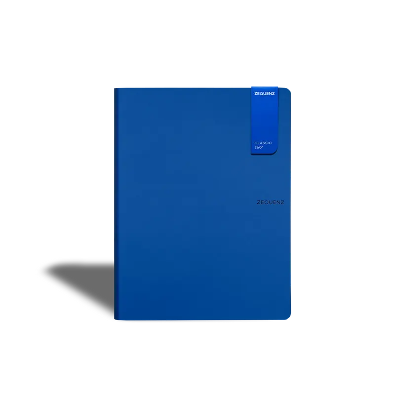 Zequenz 360⁰ Notebook B5 Royal Blue Plain