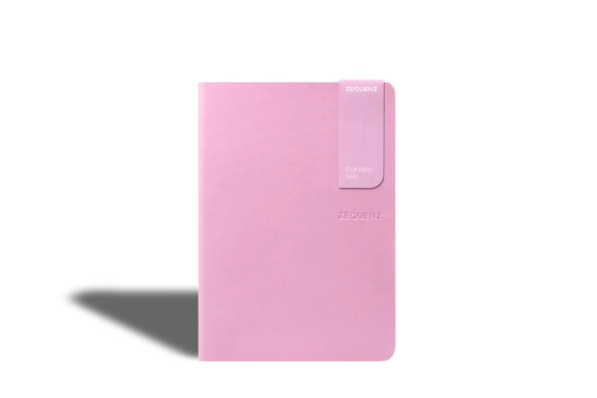 Zequenz 360⁰ Notebook B6 Lilac Pink Plain