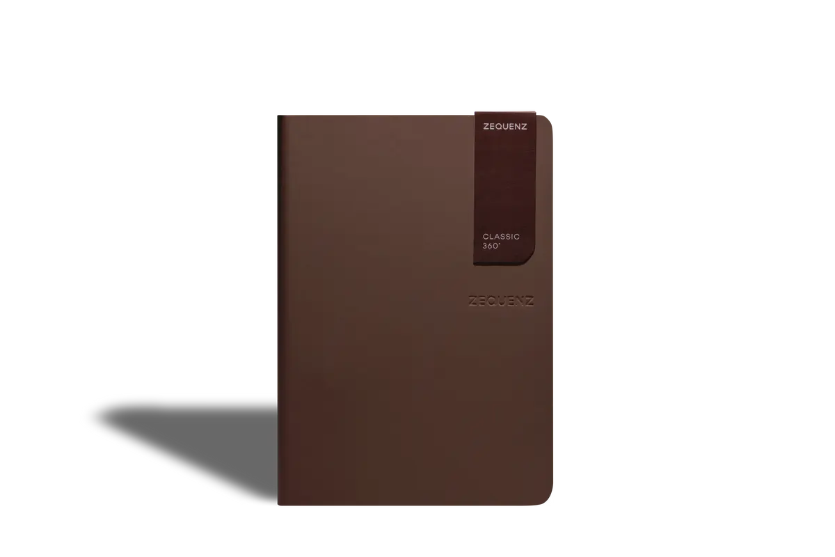 Zequenz 360⁰ Notebook B6 Terra Brown Line