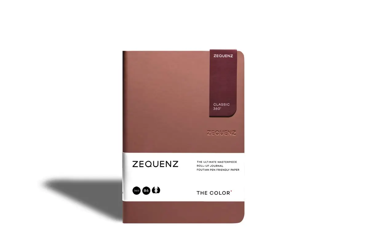 Zequenz 360⁰ Notebook B6 Terra Dotted