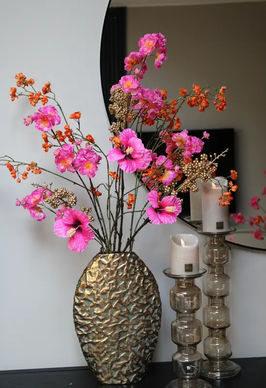 ZIJDEBOEKET FENNA | FUCHSIA