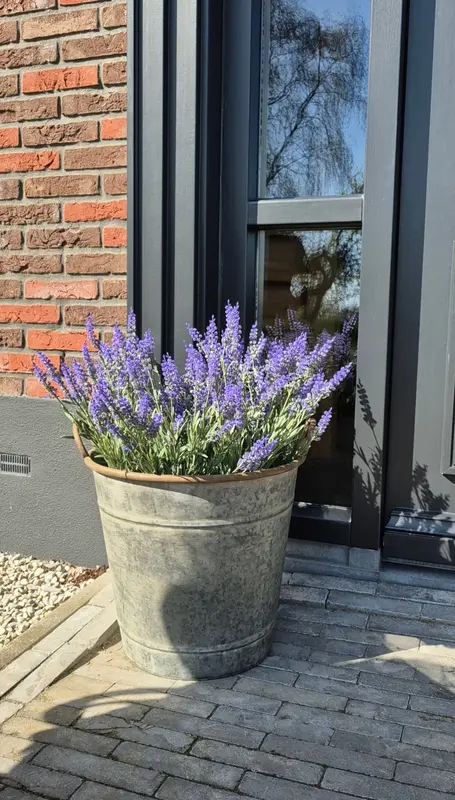 Zinken emmer met handvatten - 40 cm