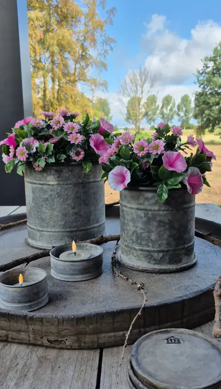 Zinken pot recht - 16 cm