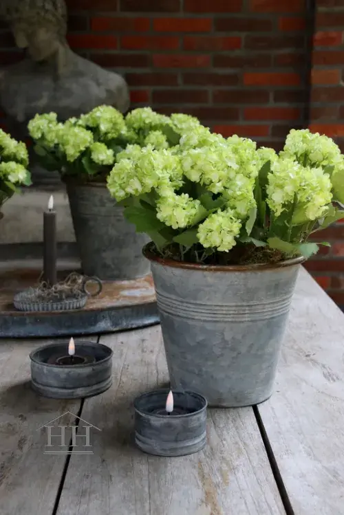Zinken pot rond L