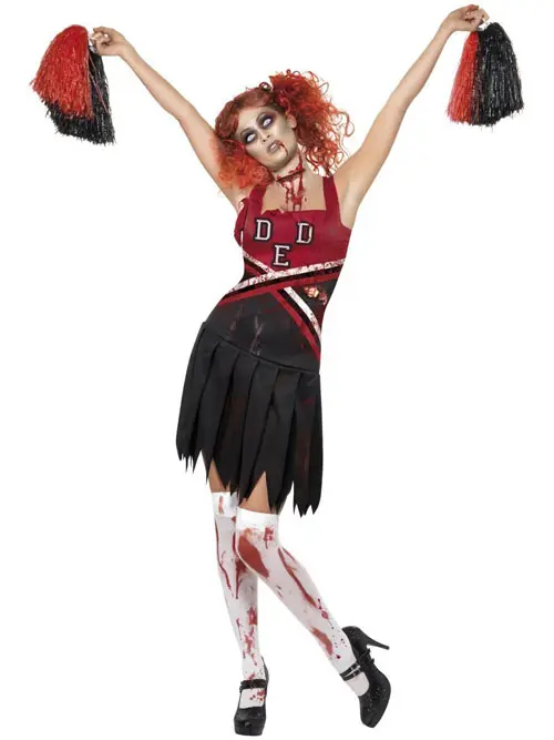 Zombie cheerleader dame mt. S