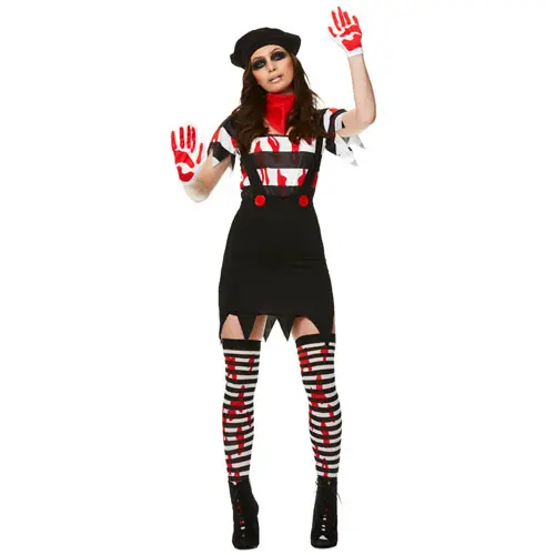Zombie mime dame mt. M