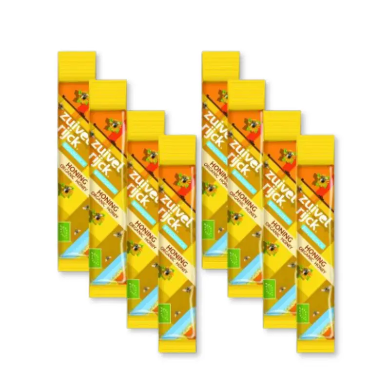 Zuivelrijck Biologische Honing Sticks - 100x 8 gram