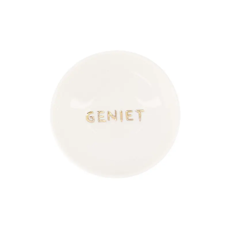 Zusss - Dip schaaltje geniet - Wit/Goud