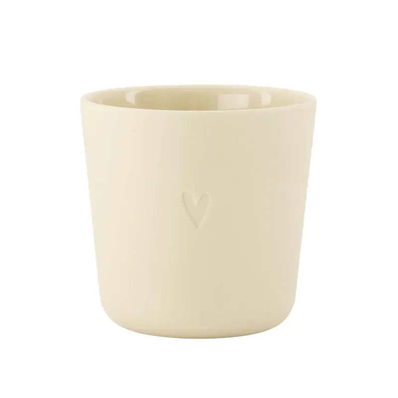 Zusss - Koffie mok hartje - Warm zand