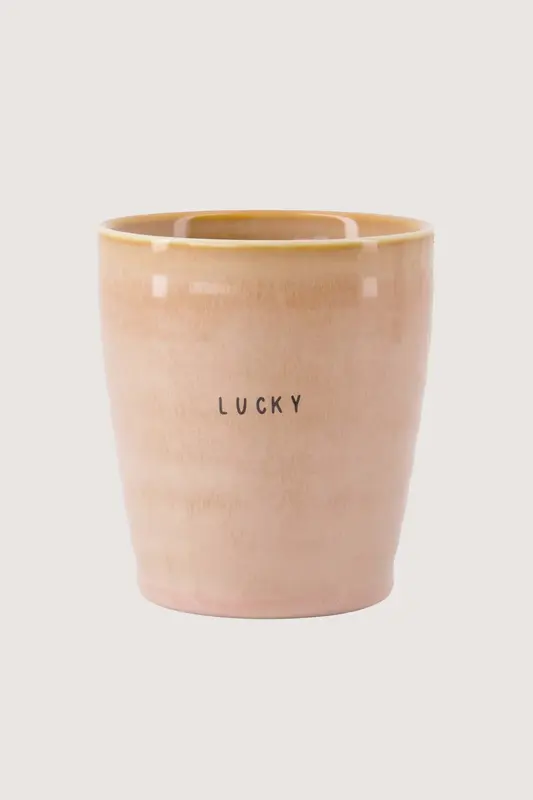 Zusss - Koffiemok lucky - Roze