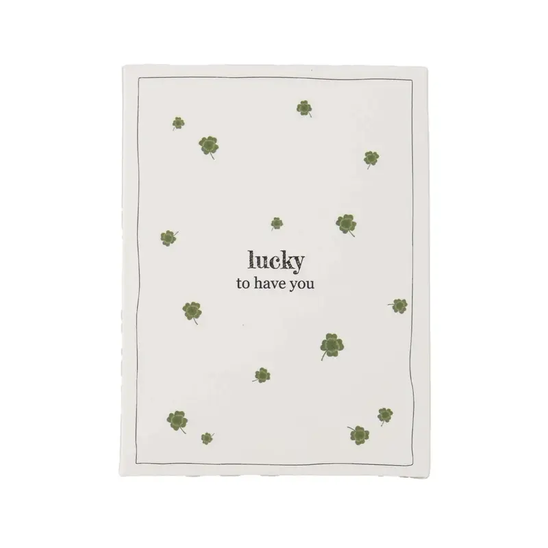 Zusss - Set van 4 geurzakjes lucky to have you - Wit/Groen