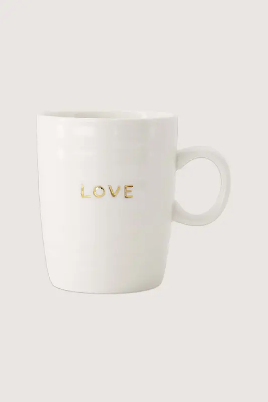 Zusss - Theemok Love - Wit / Goud