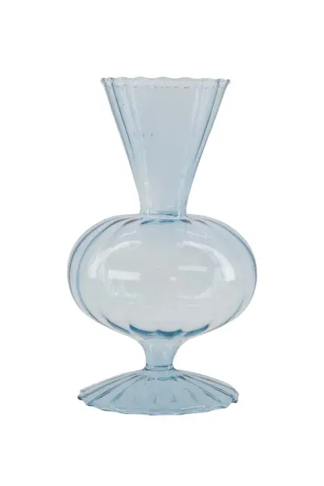 Zusss - Vaasje glas blauw